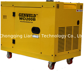 Soudeur motorisé Generator, soudeur diesel silencieux Generator de GENWELD WD200B 200A
