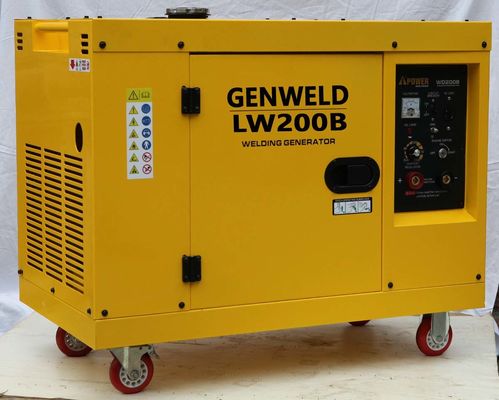 acheter Générateur de soudeur diesel silencieux portable avec courant de soudage 170A, puissance de sortie de 4,0 kW et cycle de travail de 35% online manufacture